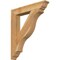 Ekena Millwork Funston Traditional Rough Sawn Bracket, Western Red Cedar, 4"W x 26"D x 30"H BKT04X26X30FST01RWR - alternate 1
